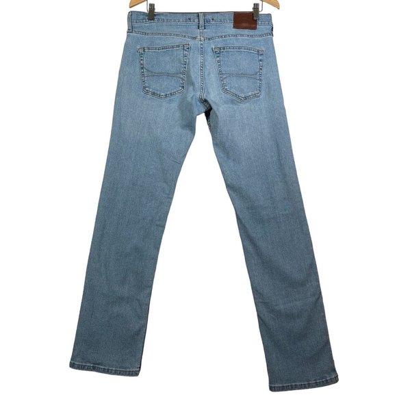 Hollister Mens‎ Jeans Slim Straight Size 31 x 32 Distressed Flex Denim Stretch - Picture 5 of 13